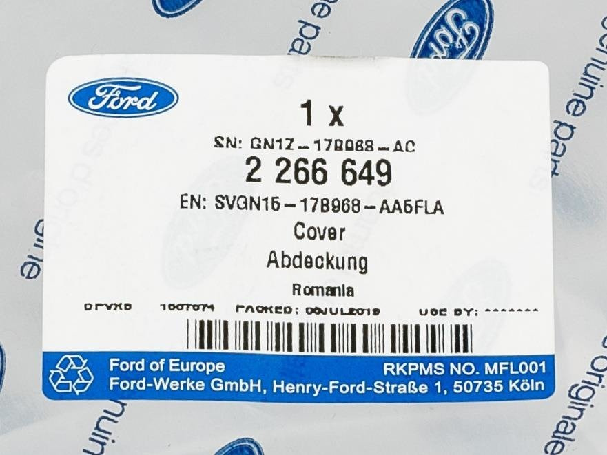 GRILL ZDERZAKA ECOSPORT MK2 2017- SATYNA _ 2266649 _ SVGN15-17B968-AA5FLA _ GN1Z-17B968-AC _ GTU_07