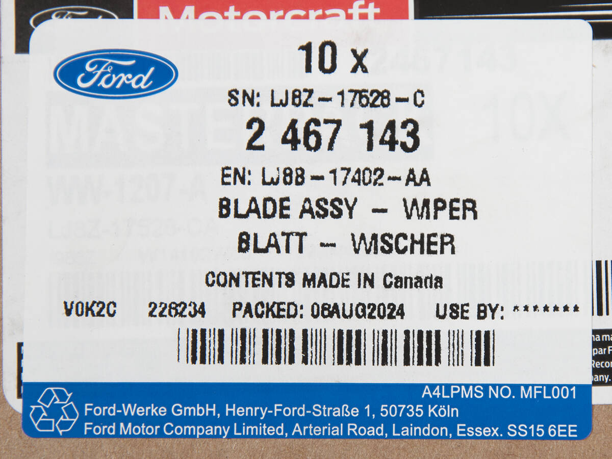 PIÓRO WYCIERACZKI TYLNEJ MUSTANG MACH-E 20- _ 2467143 _ LJ8B-17402-AA _ LJ8Z-17528-C