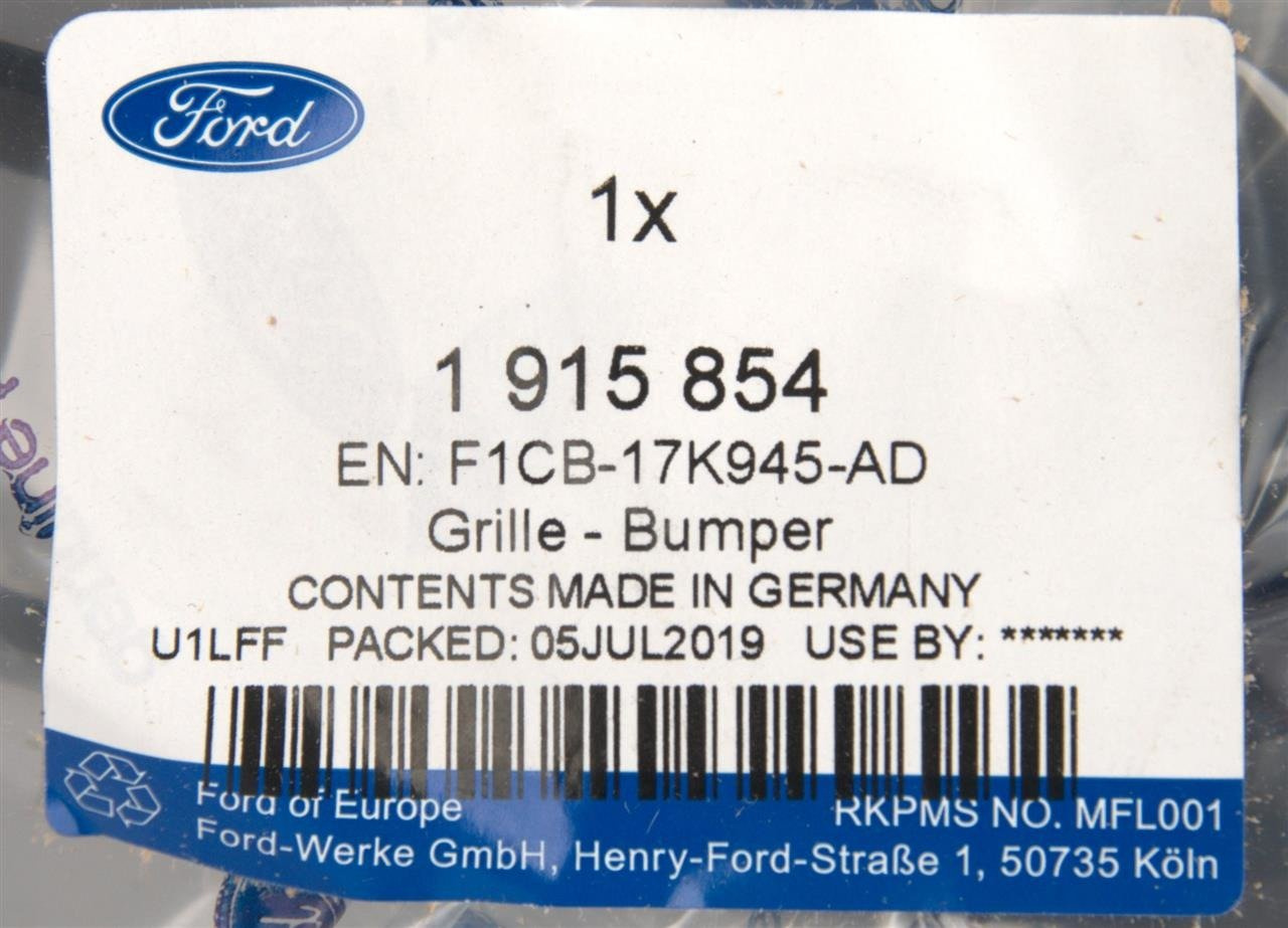 KRATKA DOLNA ZDERZAKA C-MAX 2015- _ 1915854 _ F1CB-17K945-AD _ GTU_07