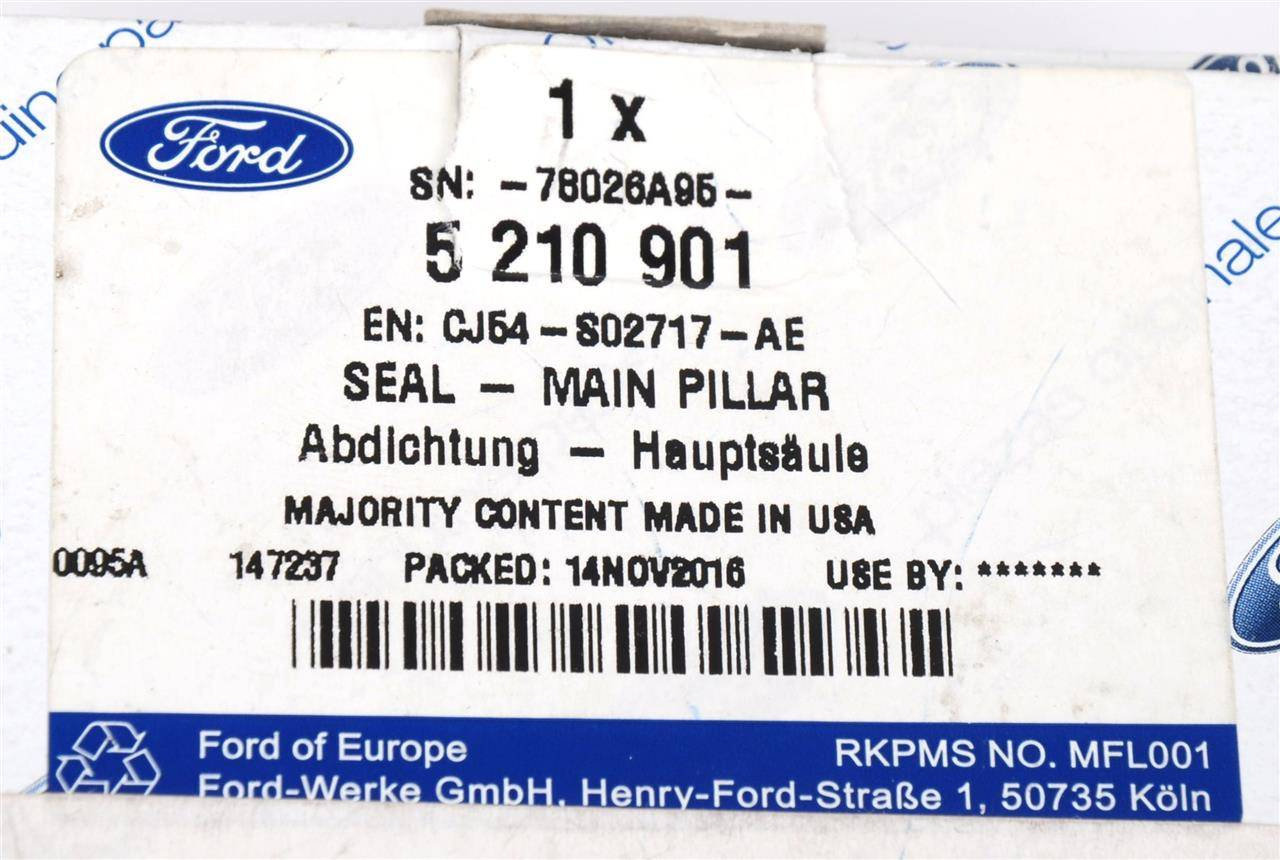 USZCZELNIENIE LEWE BŁOTNIKA PRZÓD KUGA 2012- _ 5210901 _ CJ54-S02717-AE _ CJ5Z-78026A95-A