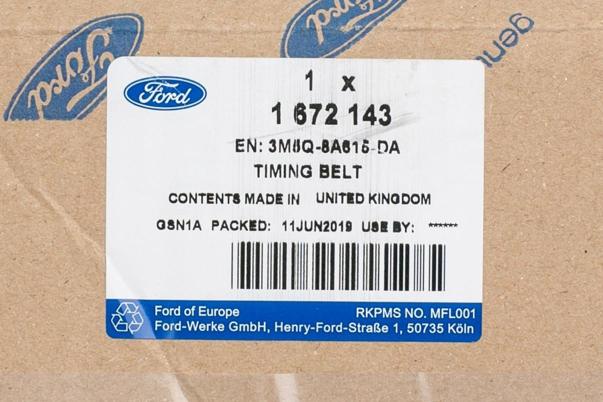 ZESTAW PASKA ROZRZĄDU 1.25 1.4 1.6 BENZYNA _ 1672143 _ 3M5Q-8A615-DA