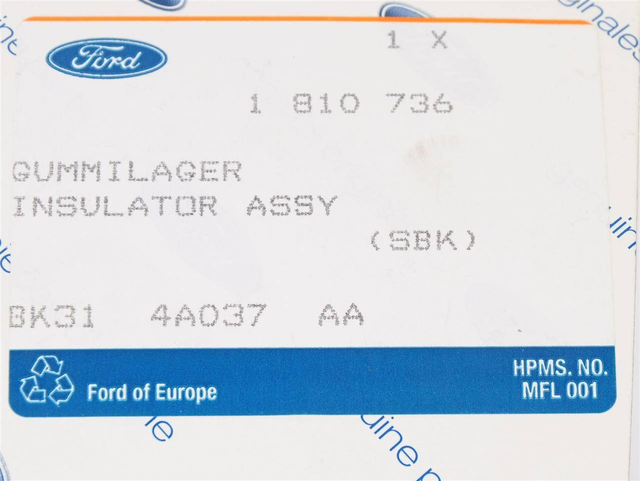 TULEJA STABILIZATORA TYŁ TRANSIT 2014-2019_ 1892600 _ BK31-4A037-AB _ BK3Z-5493-A