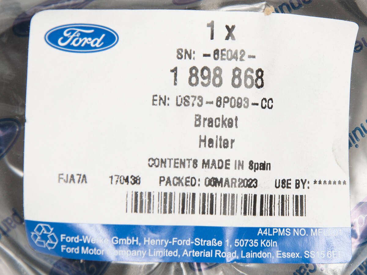 WSPORNIK DOLNY PODUSZKI SKRZYNI BIEGÓW MONDEO 14- _ 1898868 _ DS73-6P093-CC