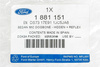 LISTWA ZDERZAKA TYŁ FORD MONDEO MK5 2014- OE _ 1881151 _ DS73-17E911-JC5JA6 _ GTU_07