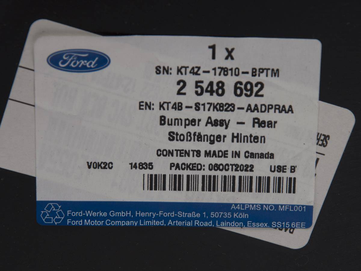 ZDERZAK TYLNY EDGE 18- EUROPA _ 2548692 _ KT4B-S17K823-AADPRAA