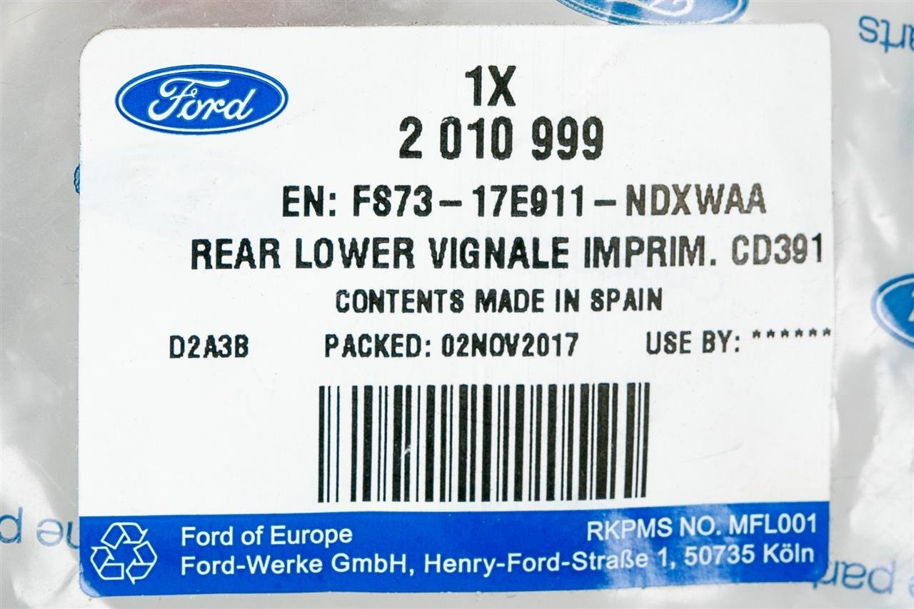 LISTWA ZDERZAKA TYŁ MONDEO MK5 2015- VIGNIALE _2393780 _ FS73-17E911-NDXWAA