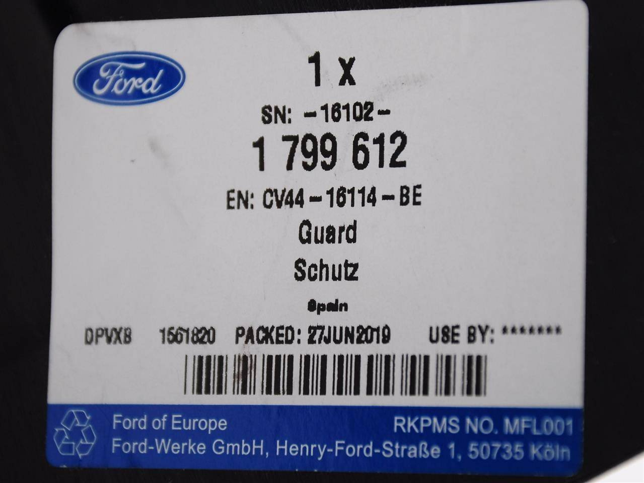 NADKOLE PRAWE PRZÓD KUGA 2012- _ 2434148 _ CV44-16114-BF _ GTU_07