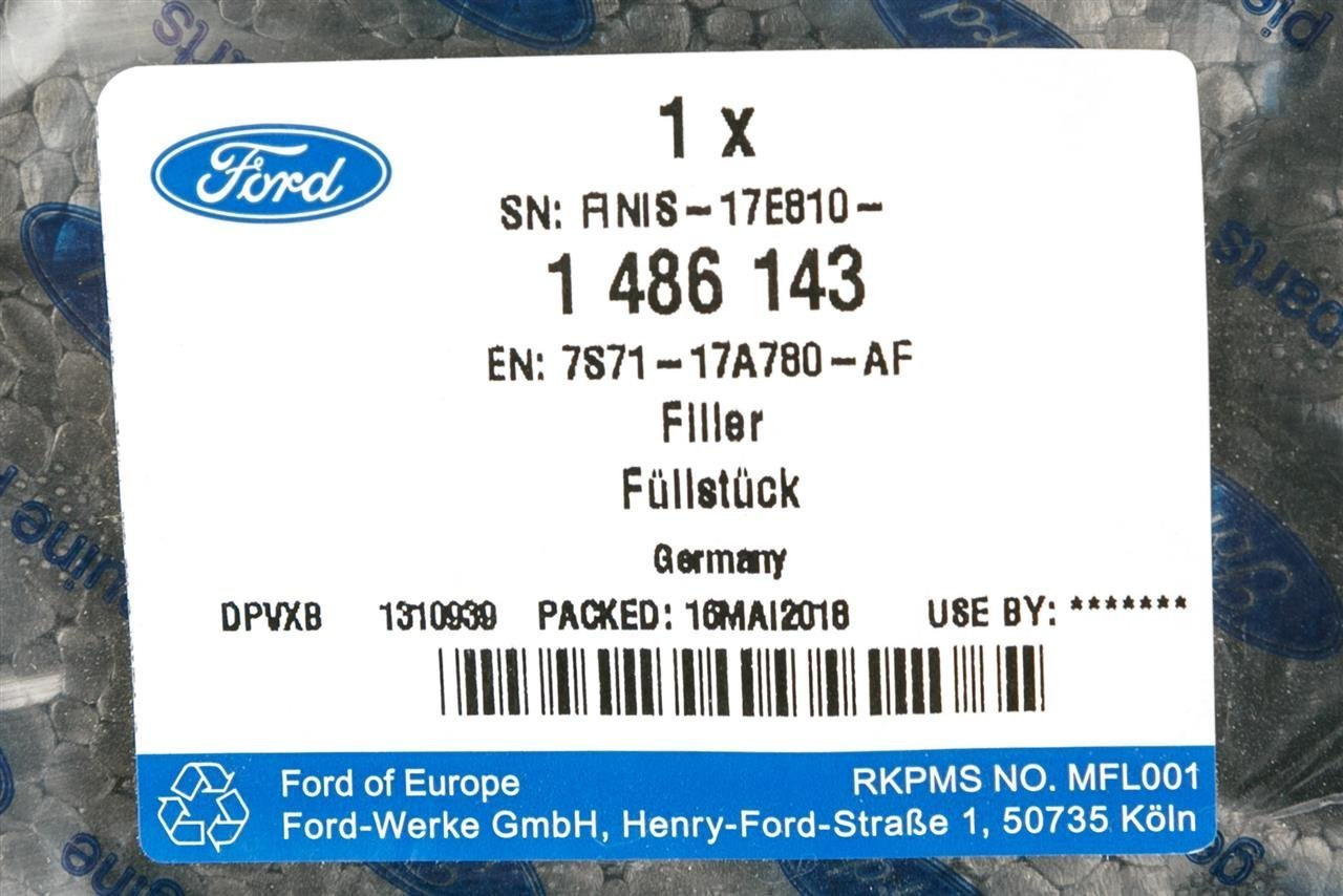 WYPEŁNIEIE ZDERZAKA PRZÓD MONDEO MK4 _ 1486143 _ 7S71-17A780-AF _ GTU_07