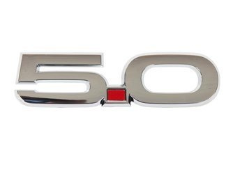 EMBLEMAT BŁOTNIKA LEWY 5.0 MUSTANG GT 15- 17-  _ 5311263 _ FR3B-16C149-ABSMAS _ FR3Z-16098-BA