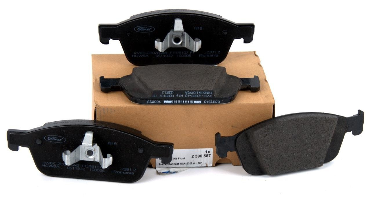 KLOCKI HAMULCOWE PRZÓD TRANSIT CONNECT 2013- _ 2390587 _ KTKV6C-2K021-AC _ GTU_07