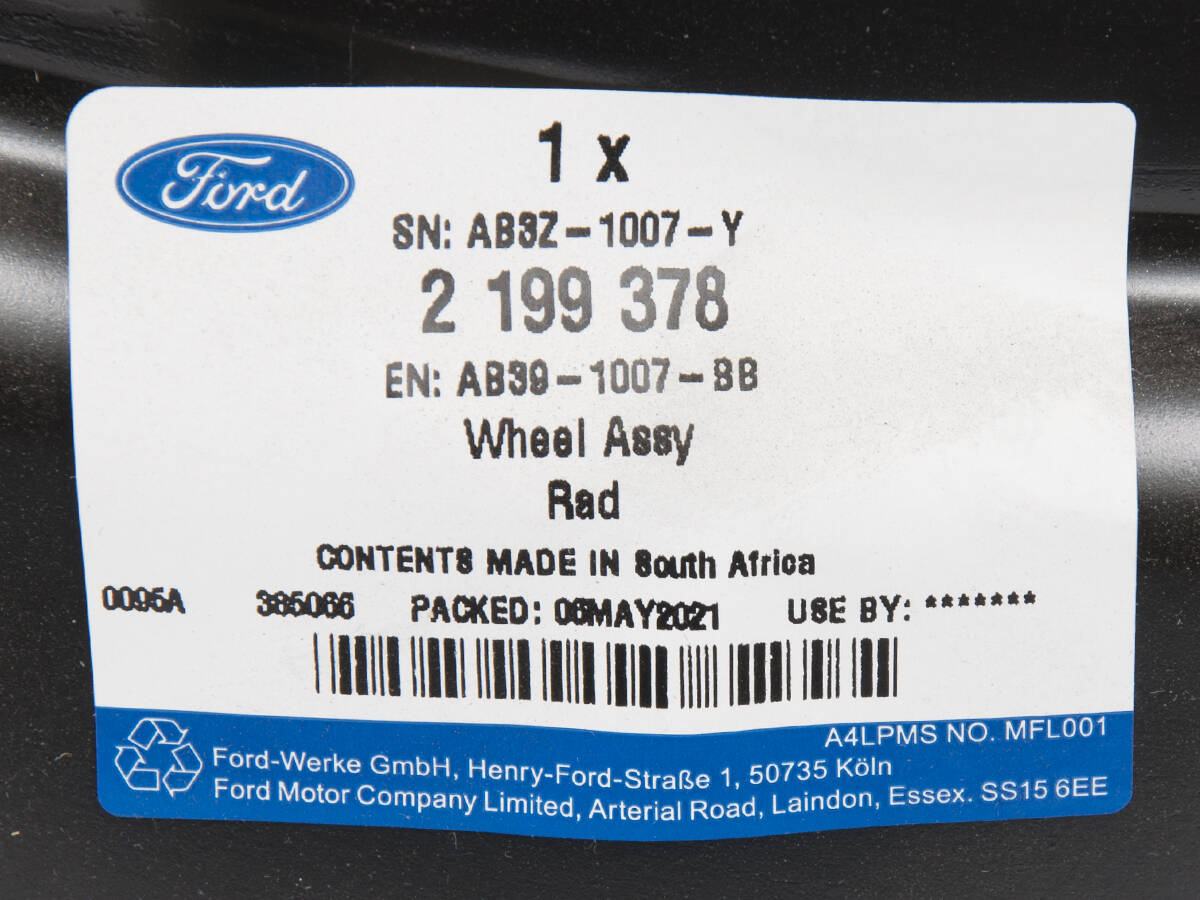 FELGA STALOWA 7.0 X 16" RANGER 12- 22- _ 2199378 _ AB39-1007-BB _ GTU_07