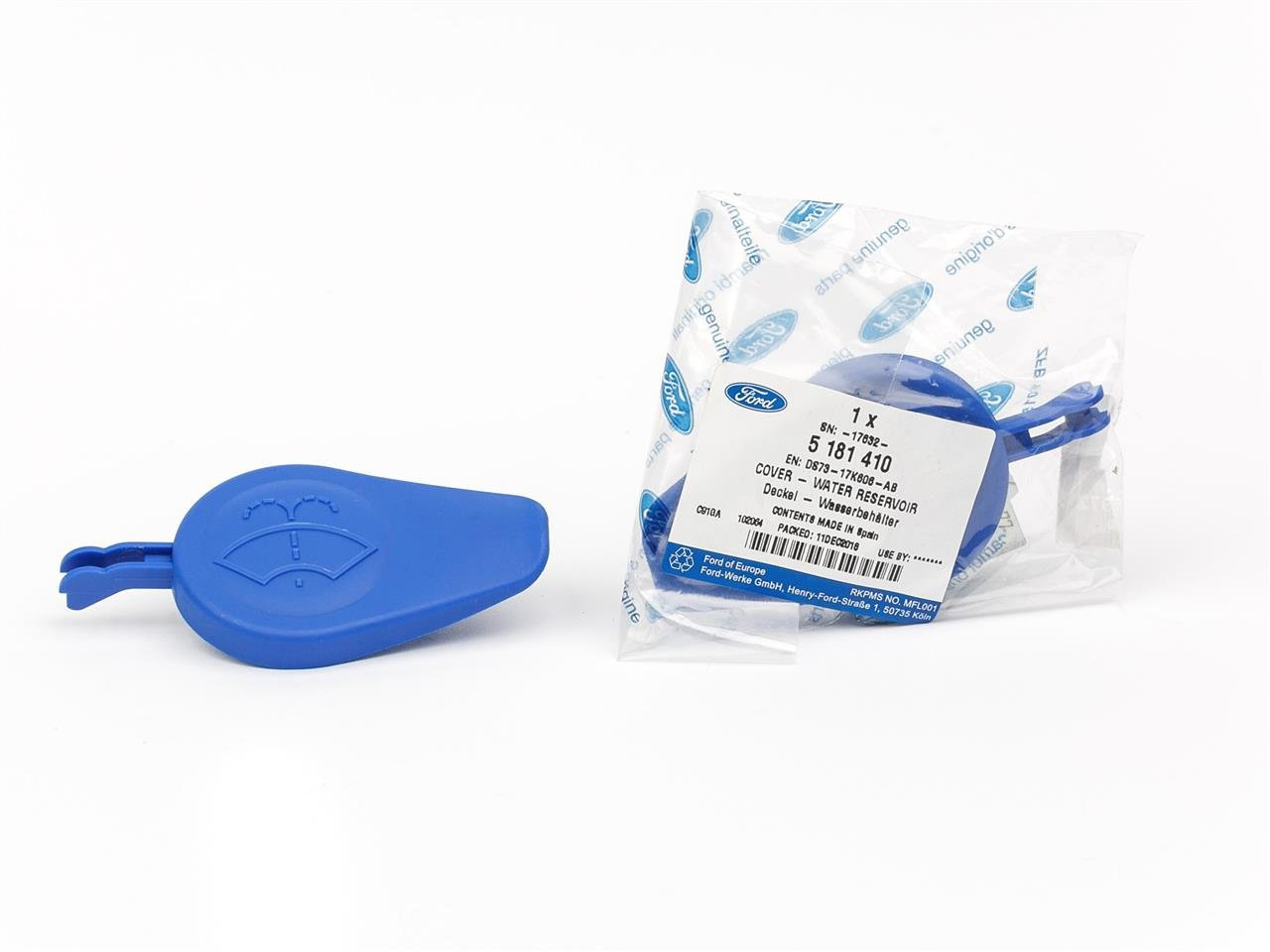 POKRYWKA ZBIORNICZKA SPRYSKIWACZY MONDEO MK5 _ 5181410 _ DS73-17K606-AB _ DS7Z-17632-A