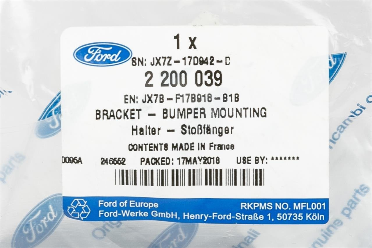 MOCOWANIE ZDERZAKA TYŁ PRAWY / LEWY FOCUS 2018- _ 2200039 _ JX7B