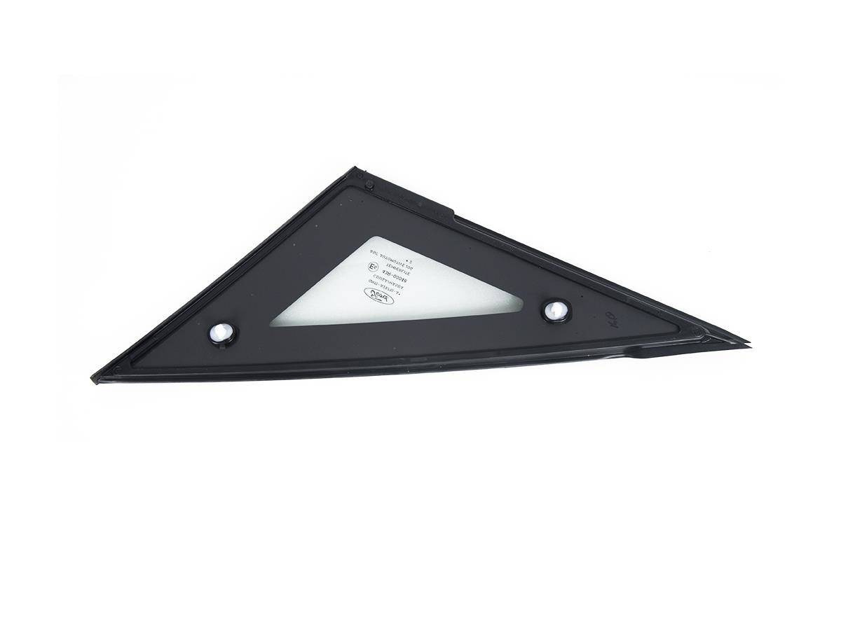 SZYBA OKNA BOCZNEGO PRAWA "TRÓJKĄT" ECOSPORT 17- / Z BŁYSZCZĄCYMI LISTWAMI PAS. _ 2083733 _ GN15-A29710-AA