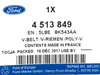 PASEK POMPY WODY 3.0 V6 DOHC 24V DURATEC MAVERICK _ 4513849 _ DS73-6F012-GJ