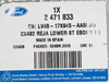 KRATKA DOLNA ZDERZAKA FORD KUGA 20- ST LINE _ 2471833 _ LV4B-17K945-AA5UAW _ GTU_07