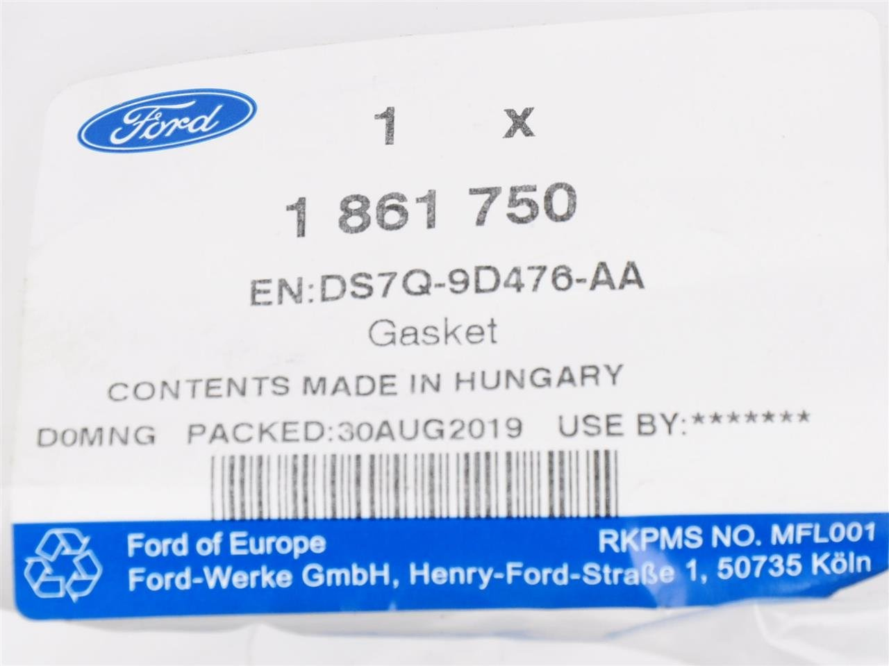 USZCZELKA ZAWORU EGR 2.0 TDCI MONDEO 14- FOCUS 14- _ 1861750 _ DS7Q-9D476-AA