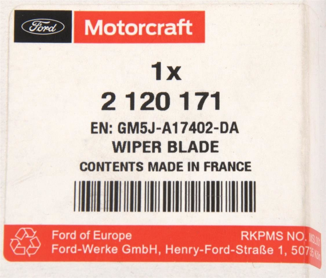 PIÓRO WYCIERACZKI SZYBY TYŁ FOCUS 08- GALAXY 08-_ 2120171 _ GM5J-A17402-DA