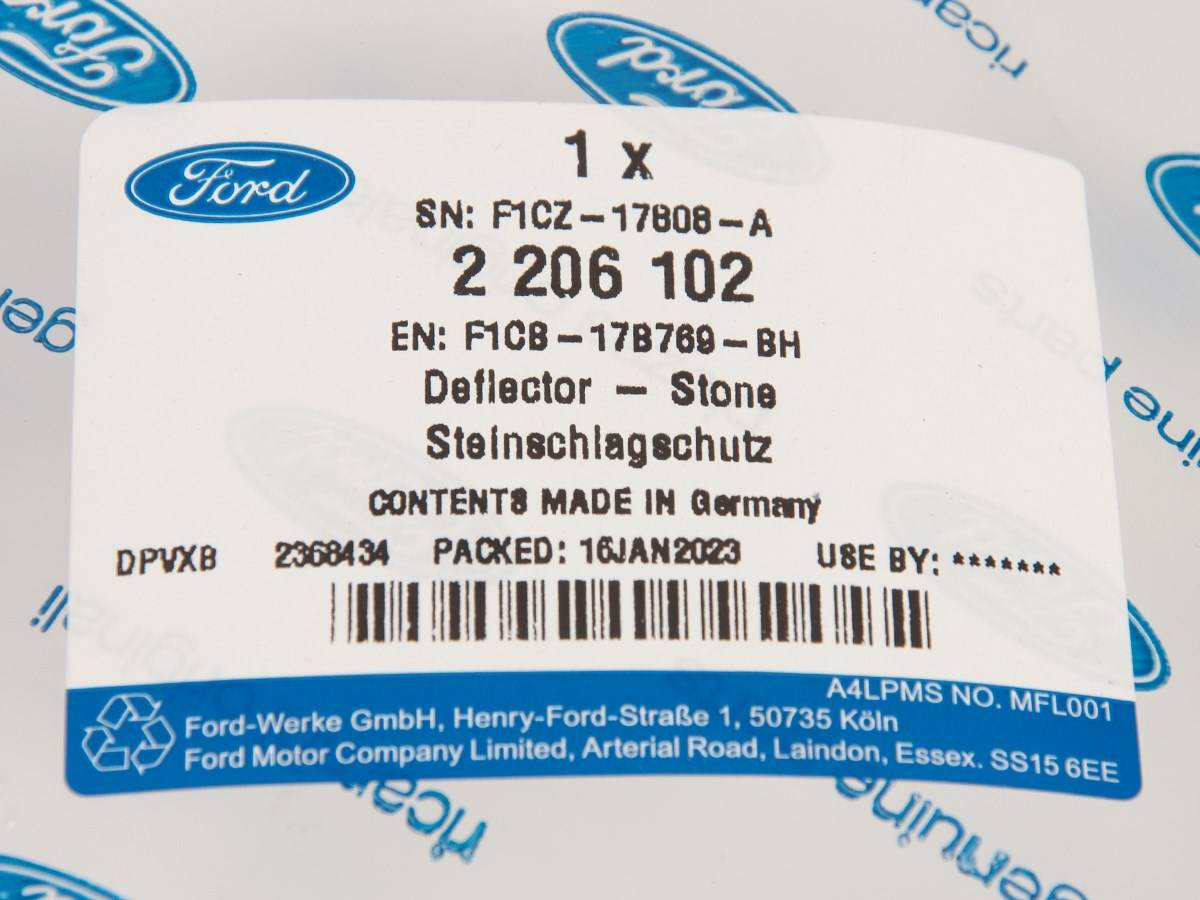 OSŁONA POD ZDERZAKA C-MAX 15-19 _ 2206102 _ F1CB-17B769-BH