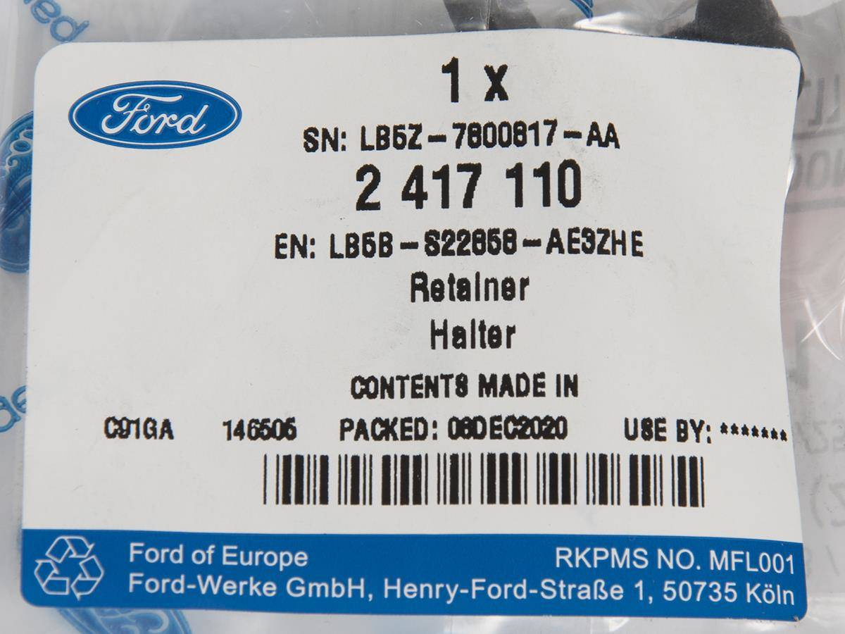 HACZYK ROLETY PRZECIWSŁONECZNEJ DRZWI EXPLORER 20- _ 2417110 _ LB5B-S22858-AE3ZHE _ LB5Z-7800817-AA