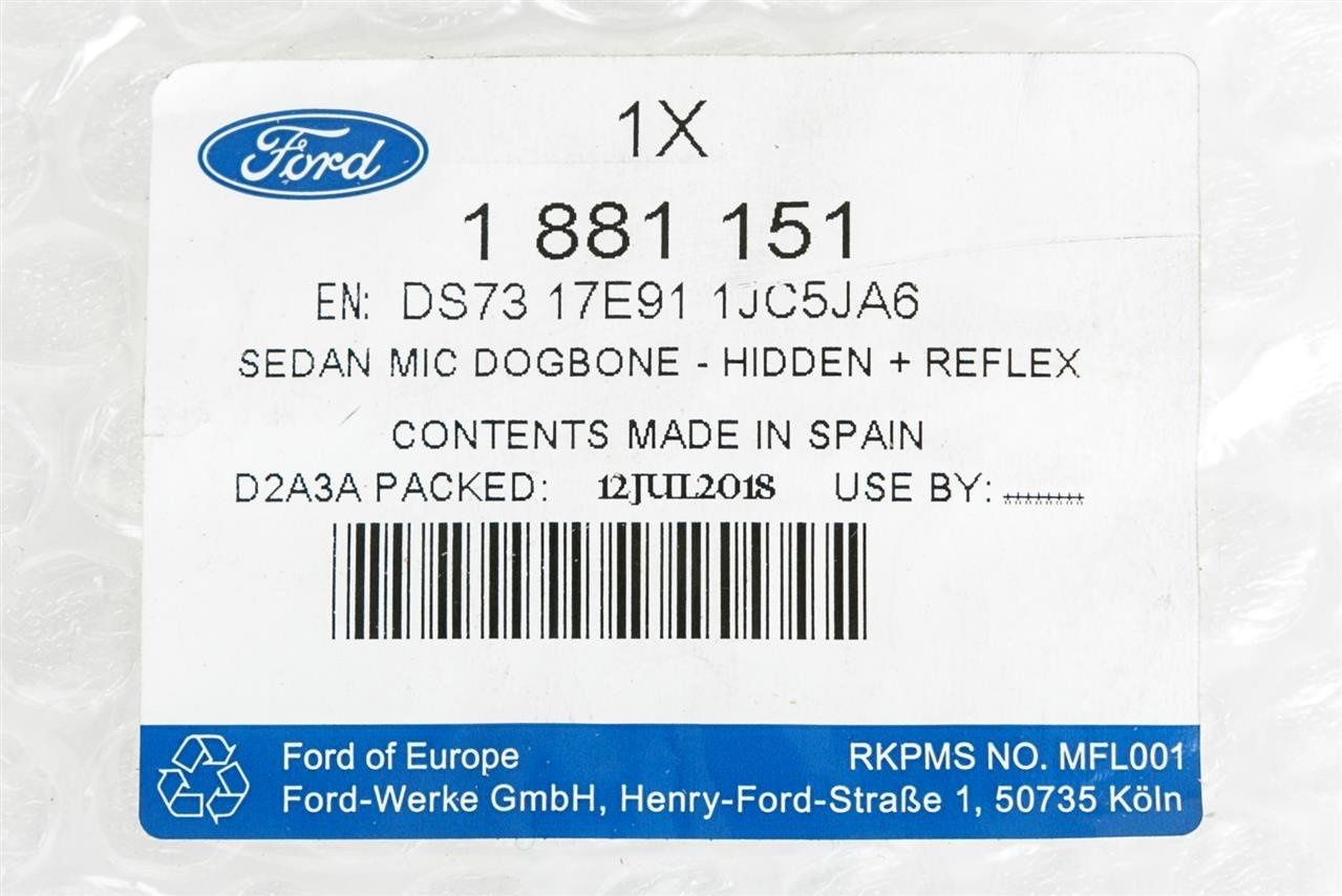 LISTWA ZDERZAKA TYŁ FORD MONDEO MK5 2014- OE _ 1881151 _ DS73-17E911-JC5JA6 _ GTU_07