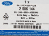 GRILL ZDERZAKA PRZÓD FORD KUGA 2020- Z KAMERĄ  _ 2586144 _ LV4B-8200-AGESMAS _ LV4Z-8200-AAB