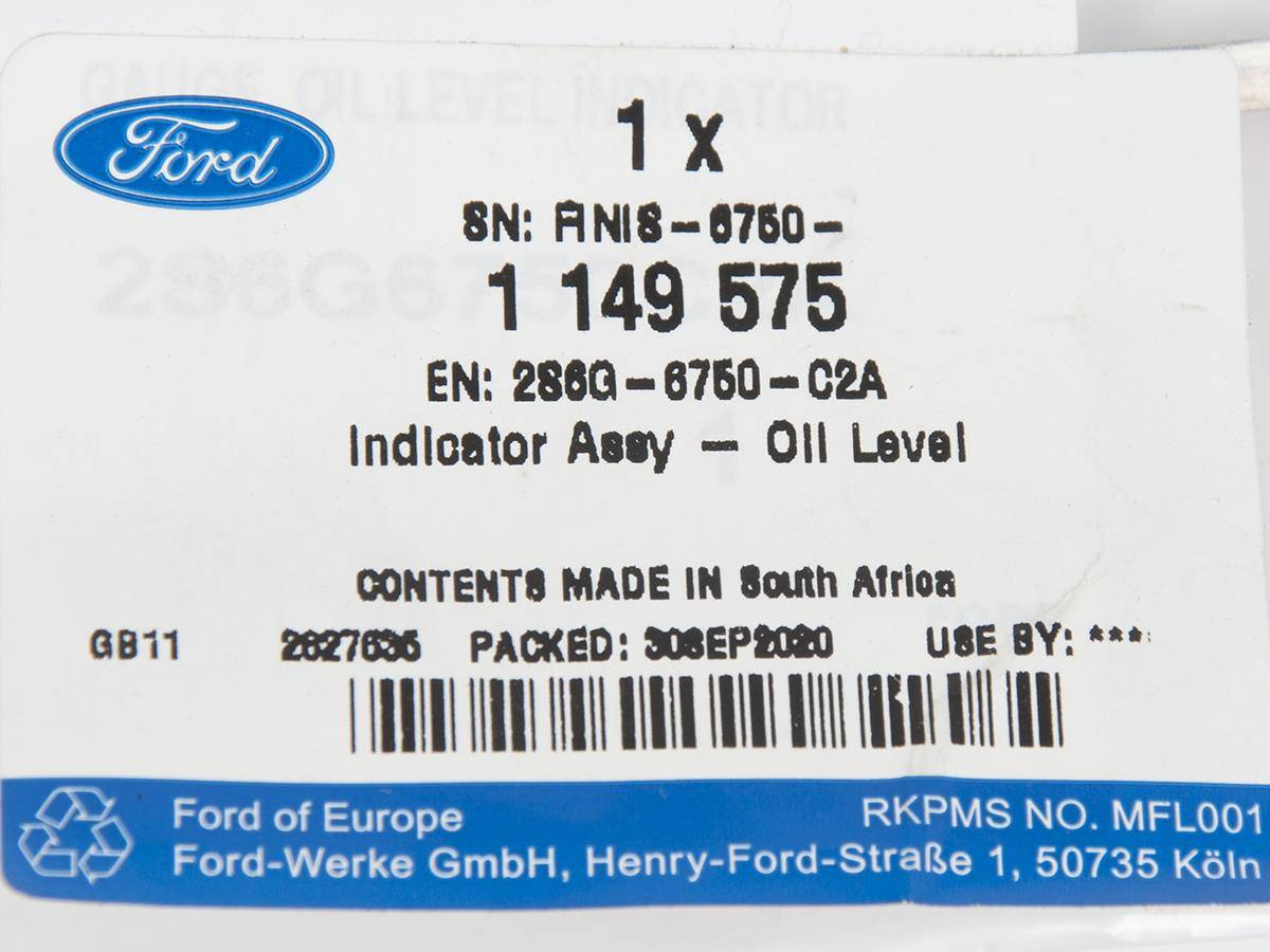 BAGNET WSKAŹNIK POZIOMU OLEJU KA 96-08 _ 1149575 _ 2S6G-6750-C2A