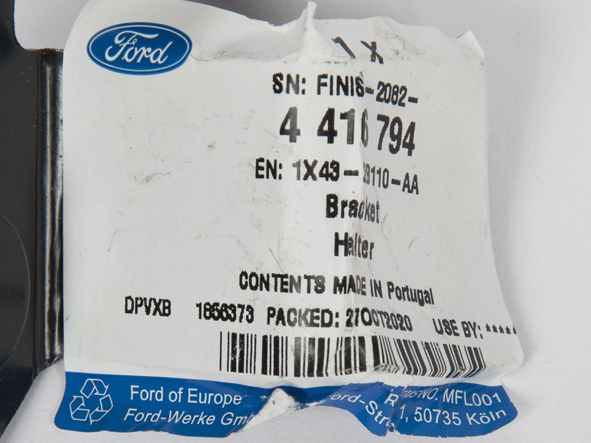 UCHWYT LEWY PRZEWODU HAMULCOWEGO PRZÓD MONDEO 02- _ 4416794 _ 1X43-2B110-AA