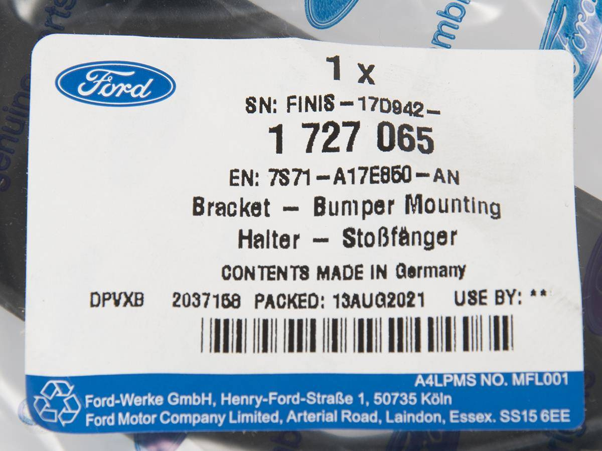 ŚLIZG PRAWY ZDERZAKA TYLNEGO MONDEO 7-14 HATCHBACK _ 1727065 _ 7S71-A17E850-AN