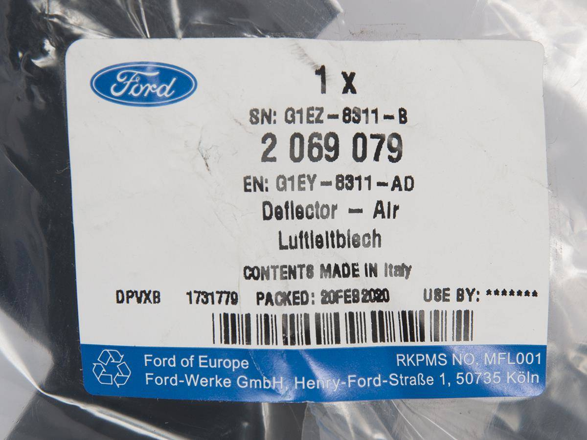 KIEROWNICA POWIETRZA LEWA FOCUS 16-20 / RS _ 2069079 _ G1EY-8311-AD _ GTU_07