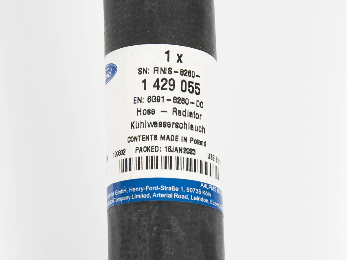 PRZEWÓD CHŁODNICY WODY MONDEO 07-10 1,8 TDCI _ 1429055 _ 6G91-8260-DC