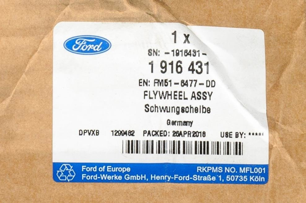 KOŁO DWUMASOWE 1.5 1.6 SOHC DIESEL _ 2521670 _ FM51-6477-DD