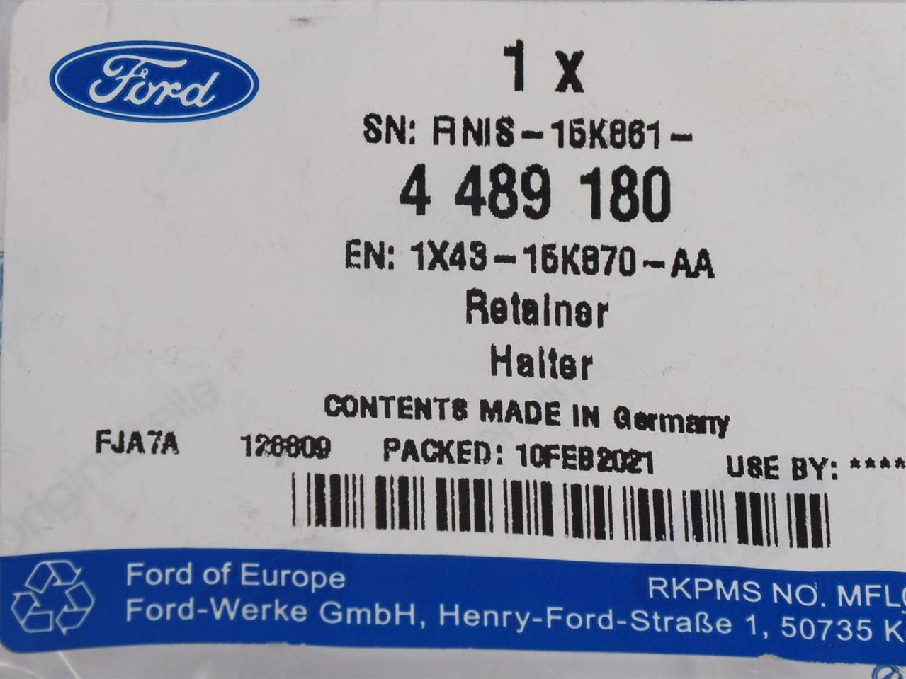 KOSZYK CZUJNIKA PARKOWANIA KUGA 08-11 _ 4489180 _ 1X43-15K870-AA