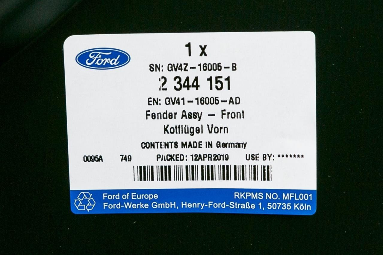 BŁOTNIK PRZEDNI PRAWY KUGA ESCAPE USA 2012-/16- _ 2344151 _ GV41-16005-AD _ GJ5Z-16005-A _ GTU_07