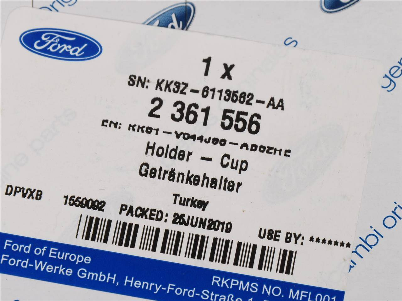 PODSTAWKA NA NAPOJE TRANSIT 19- _ 2361556 _ KK31-V044J96-AB3ZHE