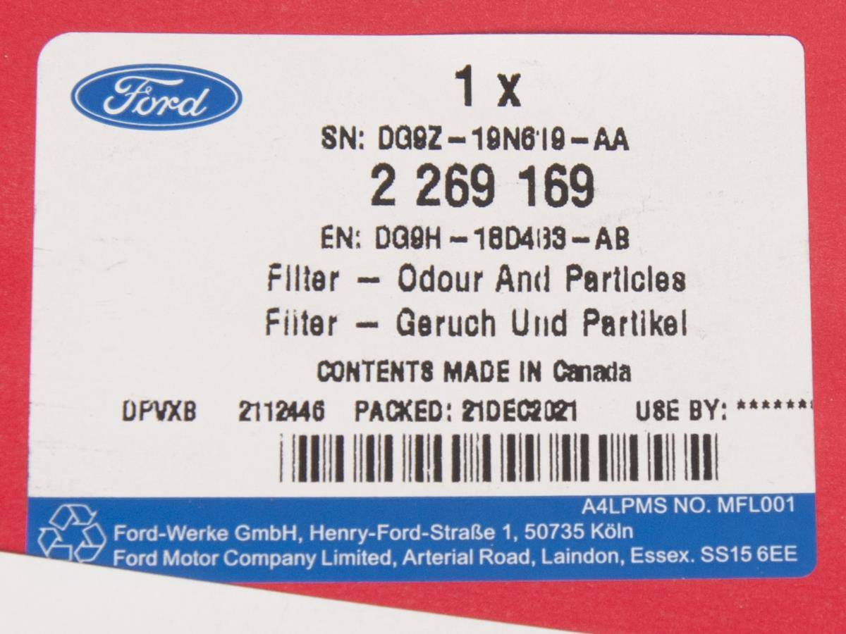 FILTR KABINOWY FUSION 13- USA / EDGE 15- 18- USA