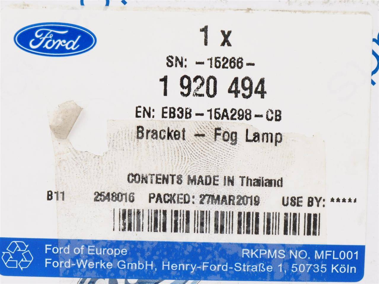 RAMKA PRAWA HALOGENU RANGER 2015-2019 _ 1920494 _ EB3B-15A298-CB