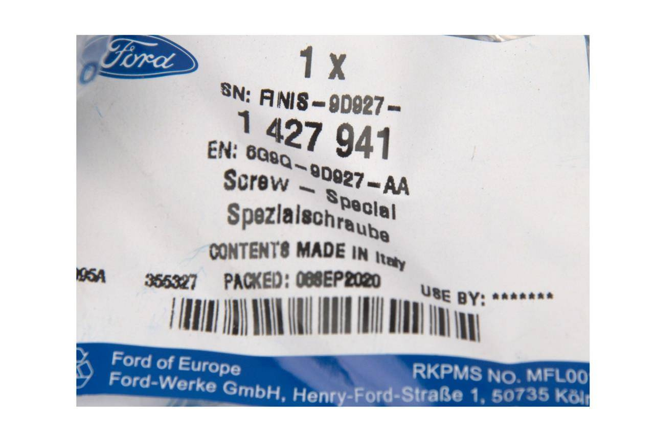 ŚRUBA M8 X 82MM WTRYSKIWACZA 2.0 2.2 DIESEL _ 1427941 _ 6G9Q-9D927-AA