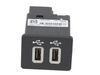 GNIAZDO PORT 2 X USB ECOSPORT 17- MONDEO 20- _ 2547778 _ HC3T-14F014-DC _ HC3Z-19A387-D