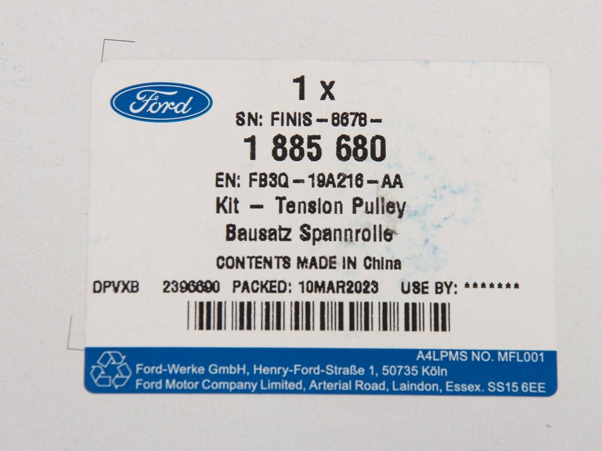 KOŁO PASOWE PROWADZĄCE DURATORQ RANGER 15- 2,2 3,2 _ 1885680 _ FB3Q-19A216-AA