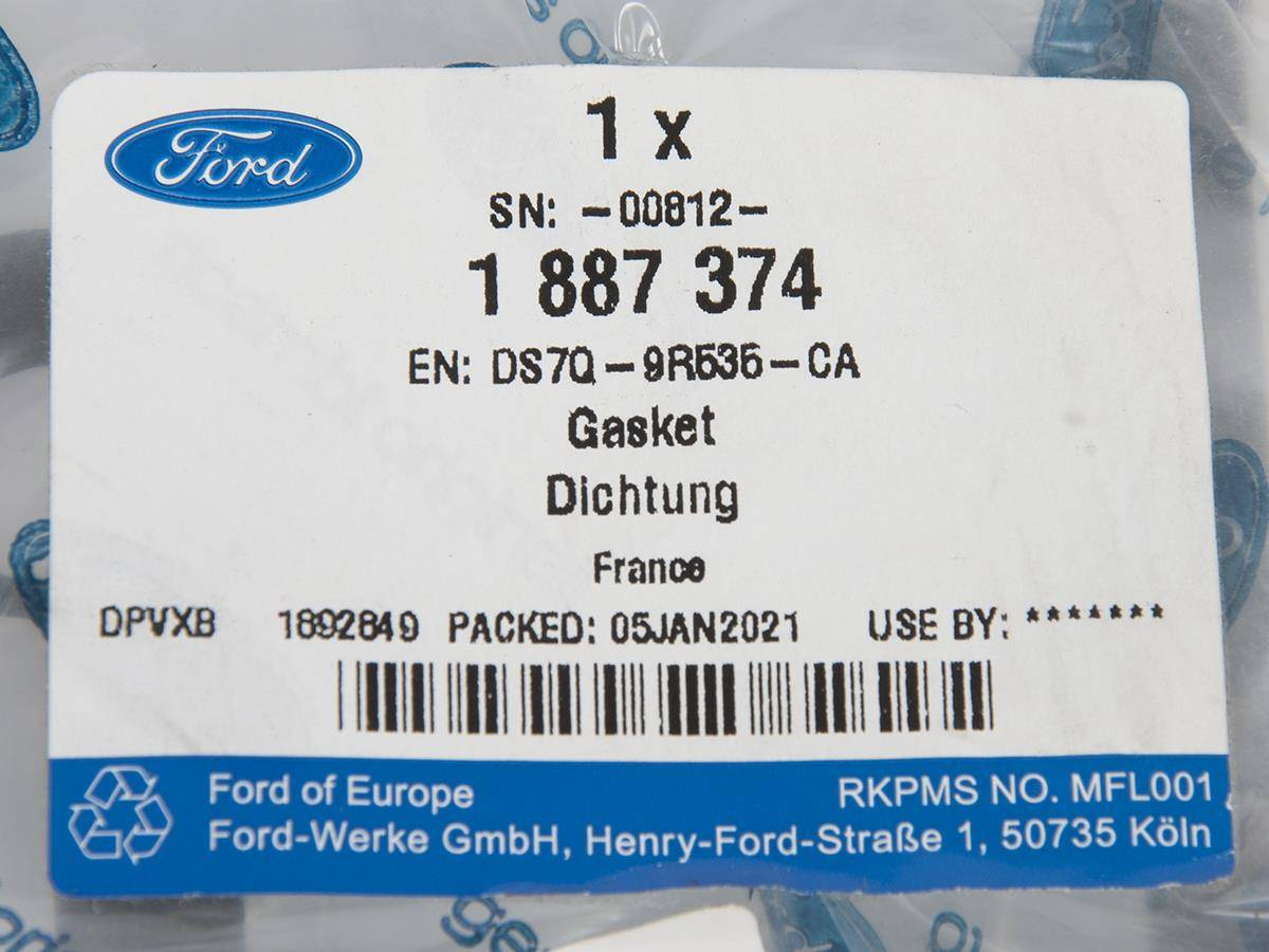USZCZELKA POKRYWY ZAWORÓW 2.0 DURATORQ MONDEO EDGE _ 1887374 _ DS7Q-9R535-CA