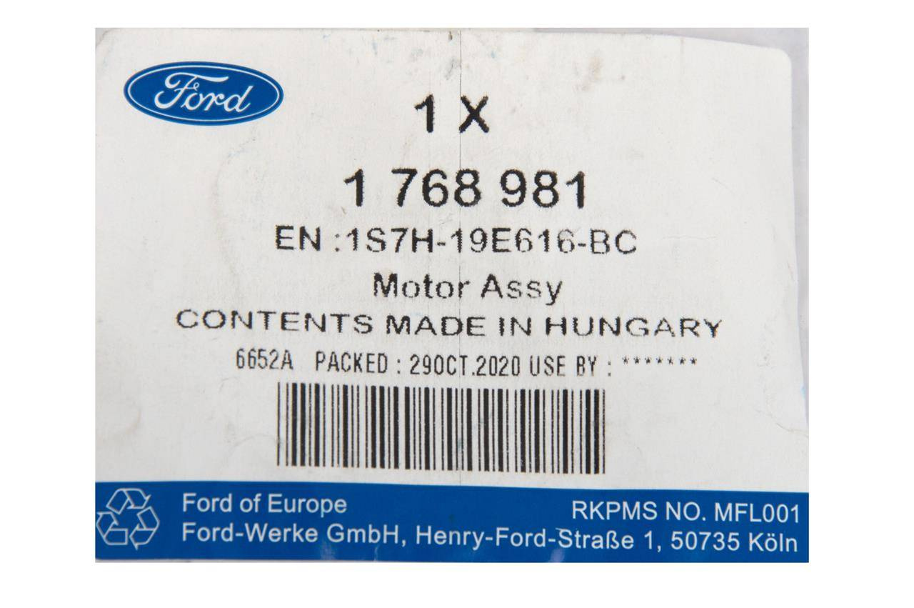 SIŁOWNIK SILNICZEK ŻALUZJI FIESTA 2008- /12- _ 1768981 _ 1S7H