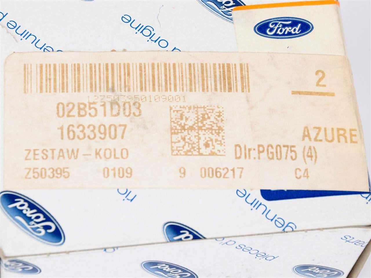 KOŁO PASOWE NAPINAJACE FIESTA/FUSION 01- 1.4 TDCI _ 1633907 _ 2S61-19A216-AC