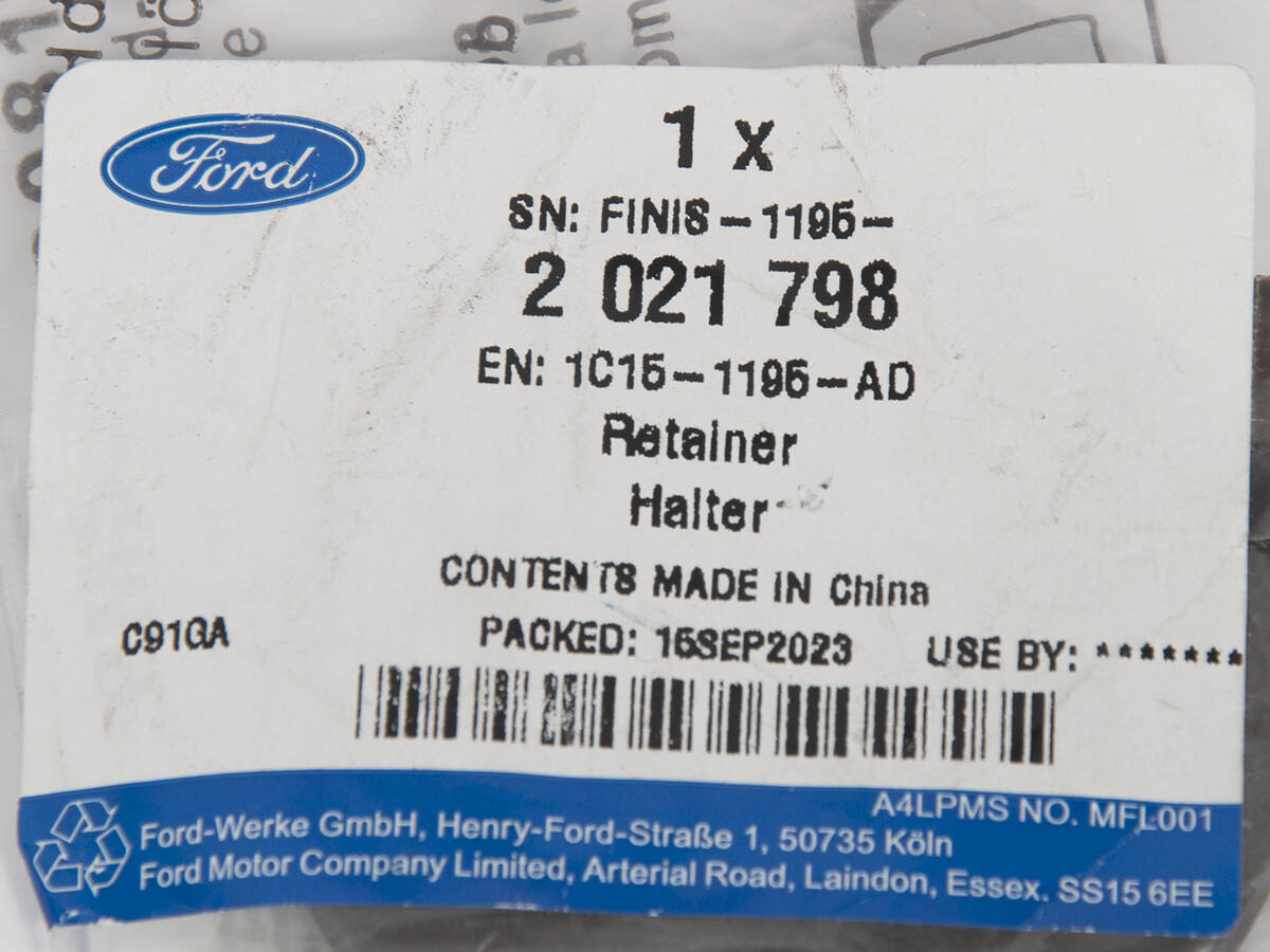 PODKŁADKA PIASTY KOŁA TRANSIT 06- 14- 19- CUSTOM 12- _ 2021798 _ 1C15-1195-AD