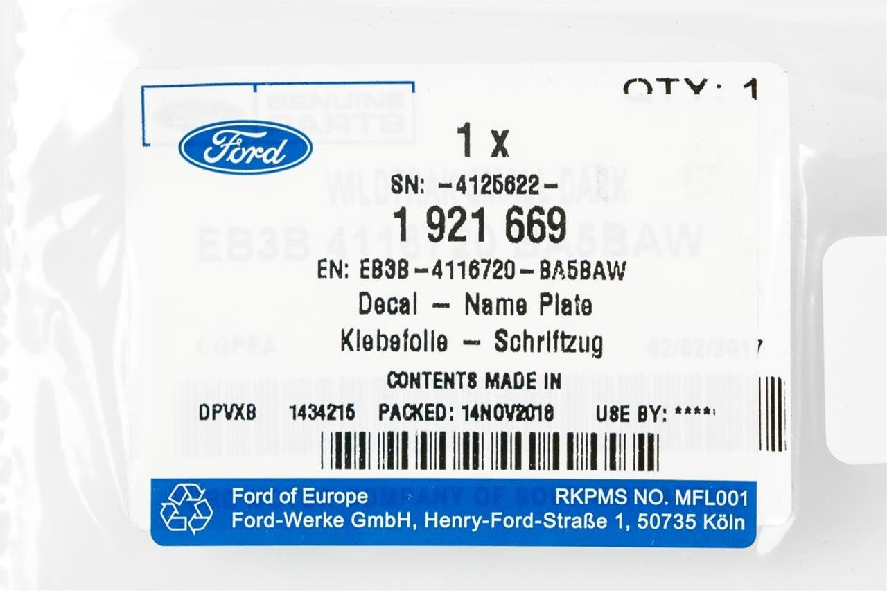 ZNACZEK WILDTRACK TYŁ RANGER _ 1921669 _ EB3B-4116720-BA5BAW