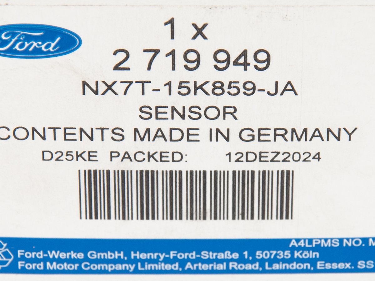 CZUJNIK PARKOWANIA WEWNĘTRZNY PRZÓD CUSTOM 23- OE