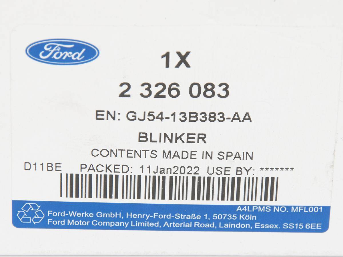 KIERUNKOWSKAZ LUSTERKA PRAWY C-MAX ENERGI 14- ECOSPORT 18