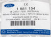 LISTWA ZDERZAKA TYŁ FORD MONDEO MK5 2014- _ 1881154 _ DS73-17E911-ME5UAW _ GTU_07