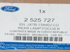 LAMPA PRAWA TYŁ FORD FOCUS MK4 18- FORD OE _ 2525727 _ JX7B-13A602-CD  