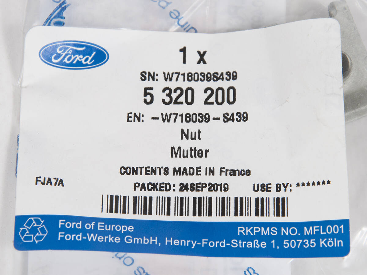 NAKRĘTKA "U" MONTAŻOWA OBUDOWY KOMPUTERA KUGA 14-19 _ 5320200 _ W718039-S439 _ W718039-S439